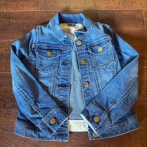 Girls crewcuts denim jacket size 6/7